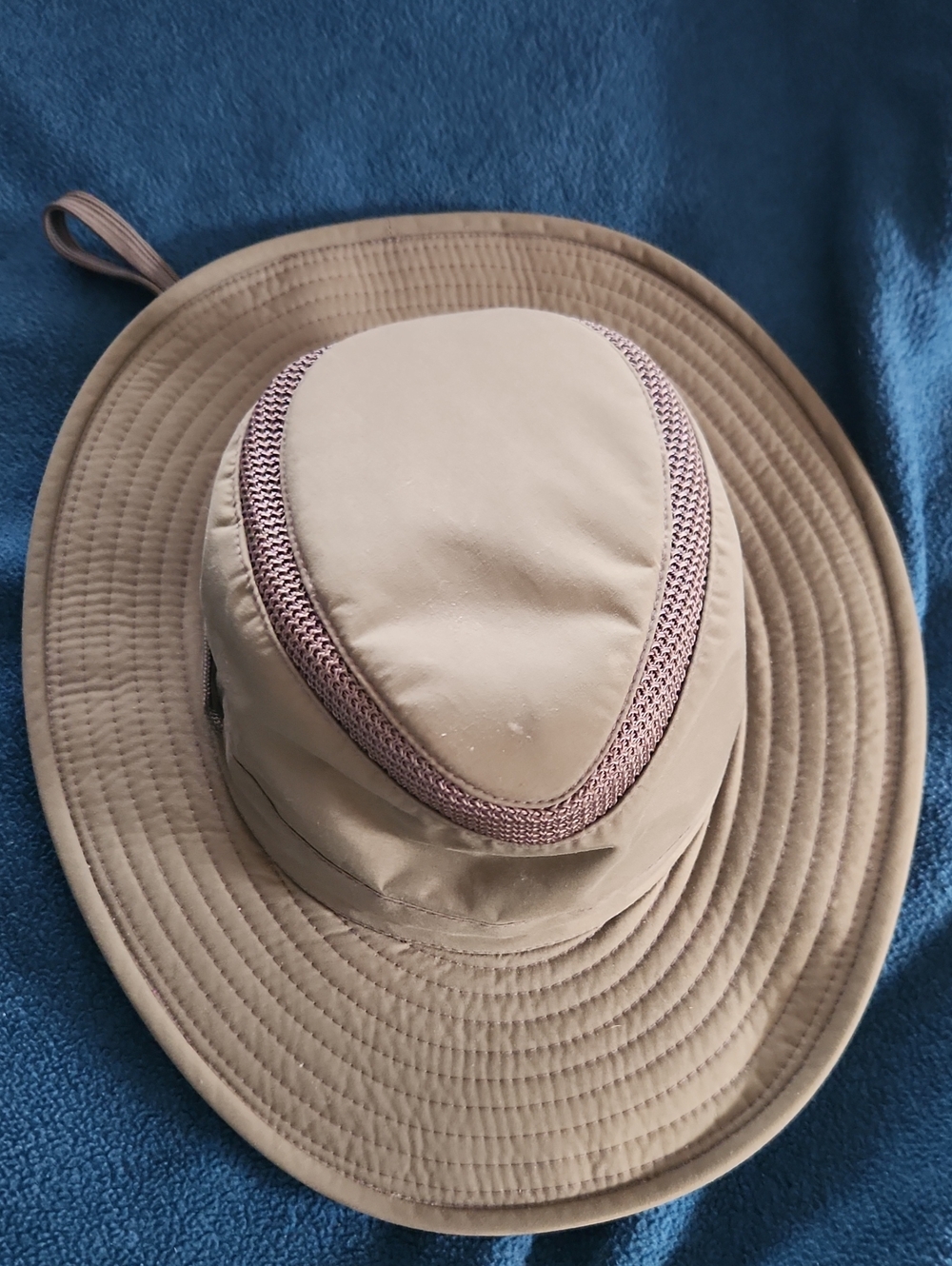 Tilley Green Airflo Hat 7 1/8 - Picture 3 of 9